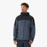 SIMOND Pánska softshell turistická bunda MT900 Windwarm sivo-čierna L · záber 1