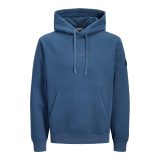 JACK AND JONES Jack&Jones Relaxed Fit Hoodie - Veľkosť: S | Farba: Holubí, Ocelová, Kouřová · záber 1