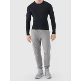 Pánske tepláky 4F TROUSERS FNK M1046-25M-GREY MELANGE · záber 5