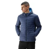 Pánská turistická bunda 4F DOWN JACKET-AW23TDJAM242-31S-NAVY · záber 1