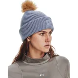 Dámská zimní čepice UNDER ARMOUR UA Halftime Ribbed Pom-PPL · záber 1