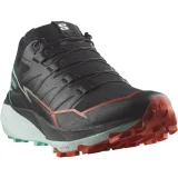 Pánská běžecká trailová obuv SALOMON Thundercross M black cherry tomato electric green · záber 3