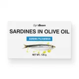 GymBeam Sardinky v olivovom oleji · záber 1