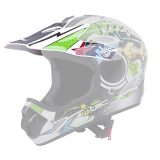 Náhradný šilt pre prilbu W-TEC FS-605 - Farba: Modrá · záber 2