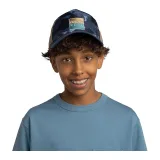 Detská šiltovka BUFF TRUCKER CAP YOUTH SNIGS NIGHT BLUE · záber 4