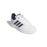 Pánska rekreačná obuv ADIDAS Hoops Classic M cloud white dark blue orbit grey · záber 1