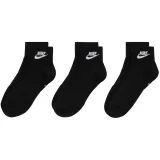 Ponožky NIKE 3 PACK-U NK NSW EVERYDAY ESSENTIAL AN-Black · záber 2