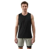 Pánske tréningové tielko 4F SLEEVELESS FNK M0911-20S-DEEP BLACK · záber 1
