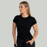 Дамска тениска Ribbed Black - STRIX - Размер: XS | Тегло: 0,16 g | Опаковка: 88 · záber 1