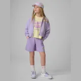 T-shirt loose s potiskem dívčí - žlutý · záber 2
