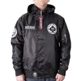 BLACK HEART Barker bunda čierna - M · záber 1