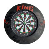 Okruží k sisalovému terči MASTER King - 3D potisk - černé · záber 2