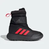Chlapecké vysoké zimní boty ADIDAS Winterplay core black solar red iron metalic · záber 2