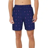 Pánské plavky NIKE SWIM LUXE LETTER 7 inch MIDNIGHT NA-MIDNIGHT NAVY · záber 1