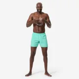 DECATHLON Pánske šortkové plavky Basic New zelené 2XL-3XL · záber 2