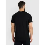Pánské tričko s krátkým rukávem 4F TSHIRT M2359-WAW25TTSHM2359-20S-DEEP BLACK · záber 3