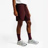DECATHLON Pánske plátenné šortky Elementals bordové M · záber 1