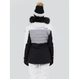Dámská lyžařská bunda FUNDANGO Salina Padded Jacket-100-white · záber 3