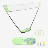 DECATHLON Bedmintonová súprava Fun 3m svetlozelená bez · záber 1