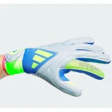 Pánské fotbalové brankářské rukavice ADIDAS Copa League GL blue fusion halo blue lucid lemon · záber 2