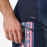 DECATHLON Pánske tričko na surf 500 s UV ochranou krátky rukáv modré M · záber 2