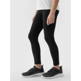 Dievčenské legíny 4F JUNIOR TIGHTS-JWSS24TTIGF130-20S-DEEP BLACK · záber 3