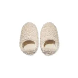 Dámske nízke zimné topánky MOON BOOT SANDAL BAND FAUX CURLY, 002 cream · záber 2