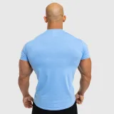 Pánske fitness tričko Iron Aesthetics Standard, modré · záber 4
