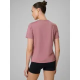 Dámské tréninkové tričko s krátkým rukávem 4F TSHIRT FNK F1847-65S-PALE CORAL · záber 4