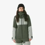WEDZE Dámska lyžiarska/snowboardová bunda 500 AM zelená M · záber 1