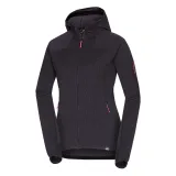 Dámská turistická mikina se zipem NORTHFINDER MARCELLA-411greyblack · záber 4