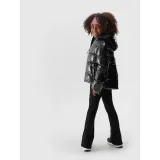 Dívčí bunda 4F JUNIOR DOWN JACKET-JAW23TDJAF267-21S-BLACK · záber 5