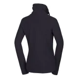 Dámská zateplená turistická mikina se zipem NORTHFINDER BRIANNE-269black · záber 4