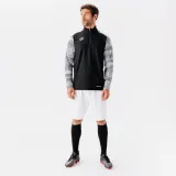 KIPSTA Mikina Viralto Wavy Club s 1/2 zipsom čierno-biela M · záber 2